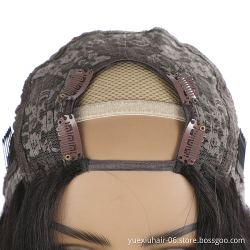 U Part Human Hair Wigs,Afro Kinky Curly Wig Brazilian Hair Vendor